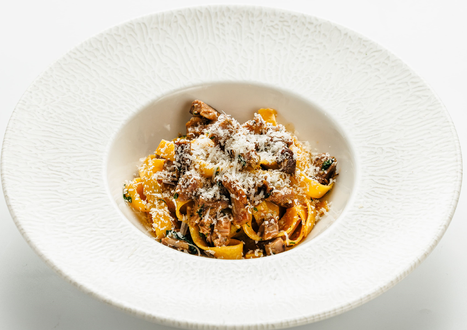 Паста с томленой уткой