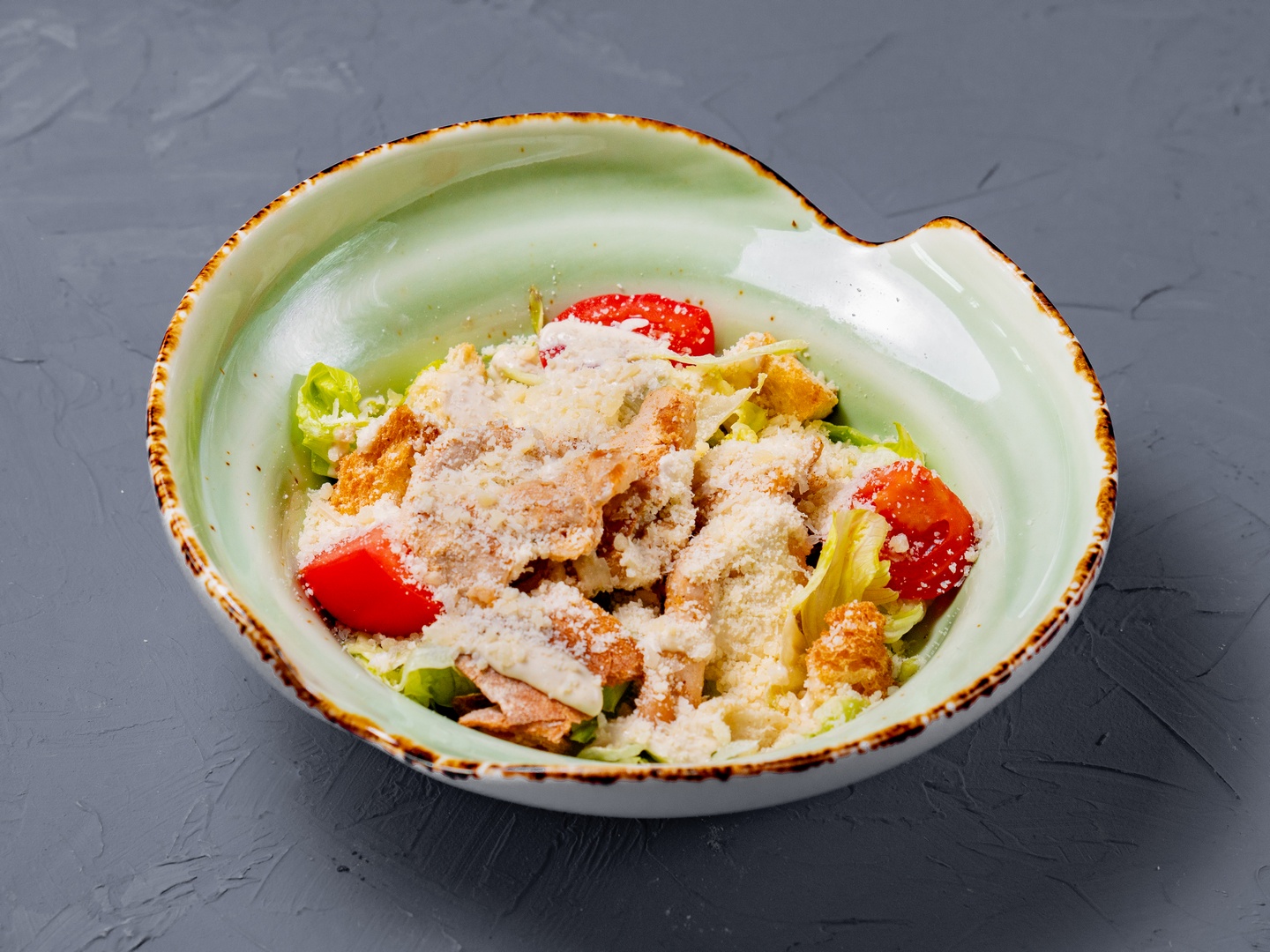 Цезарь с курицей