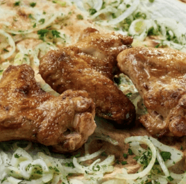 Шашлык из куриных крыльев