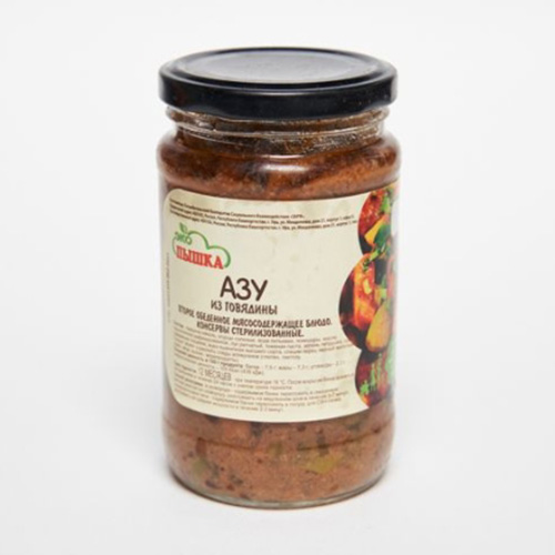 Азу из говядины в банке