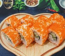 Ролл Калифорния с креветкой