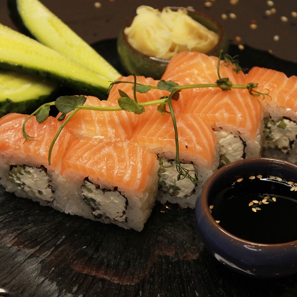 Ролл Филадельфия лайт с огурцом