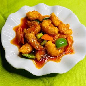 №516 Креветки в кисло-сладком соусе 500г