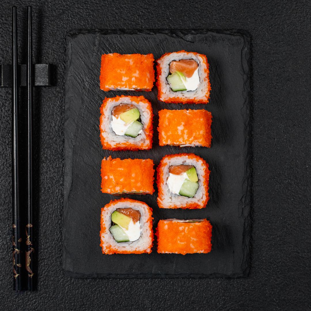 Калифорния с лососем