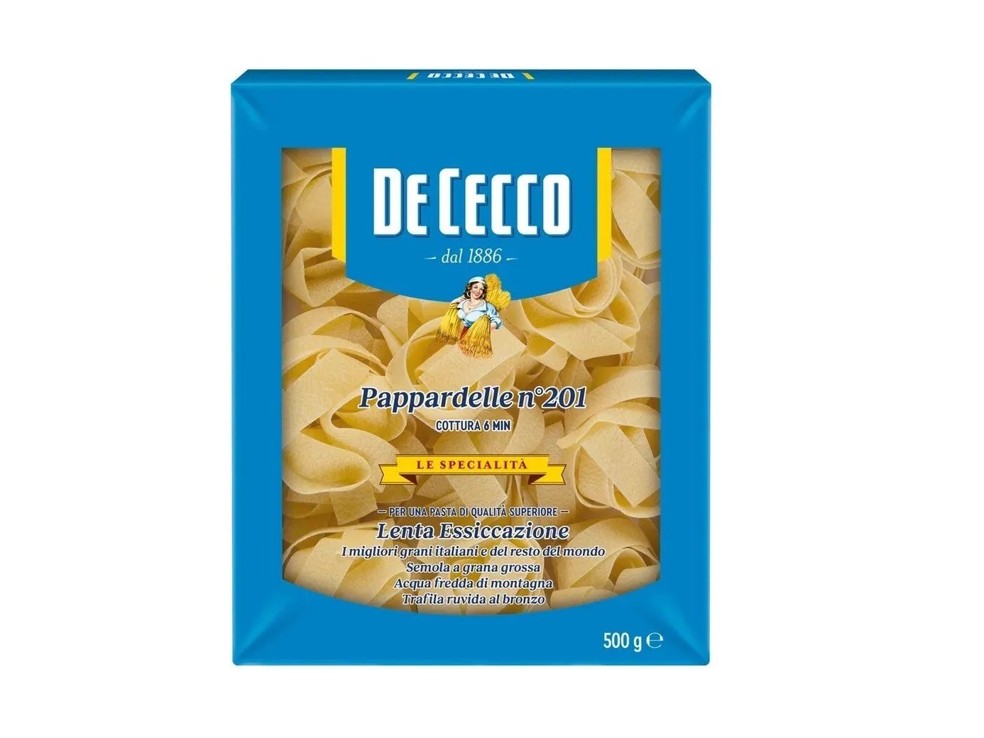 Паста De Cecco №201 Паппарделле
