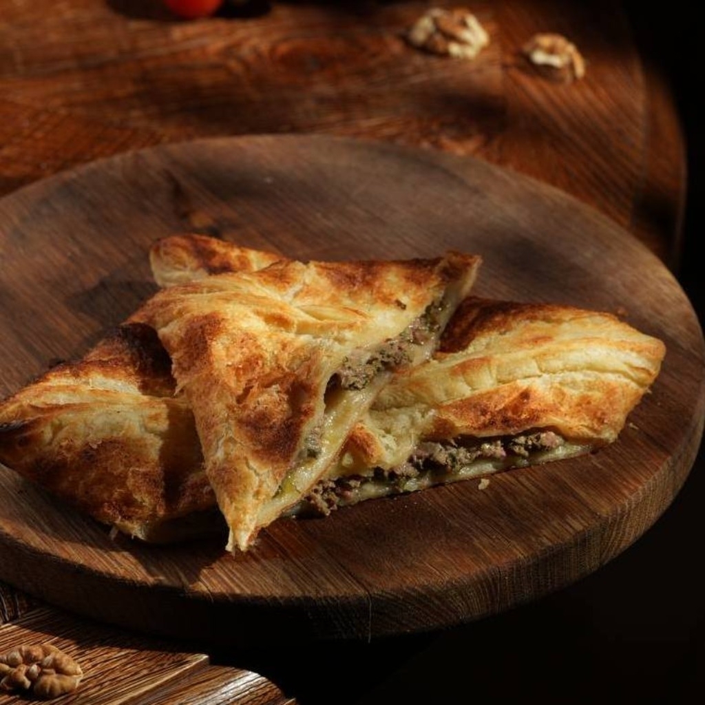 Пеновани с мясом