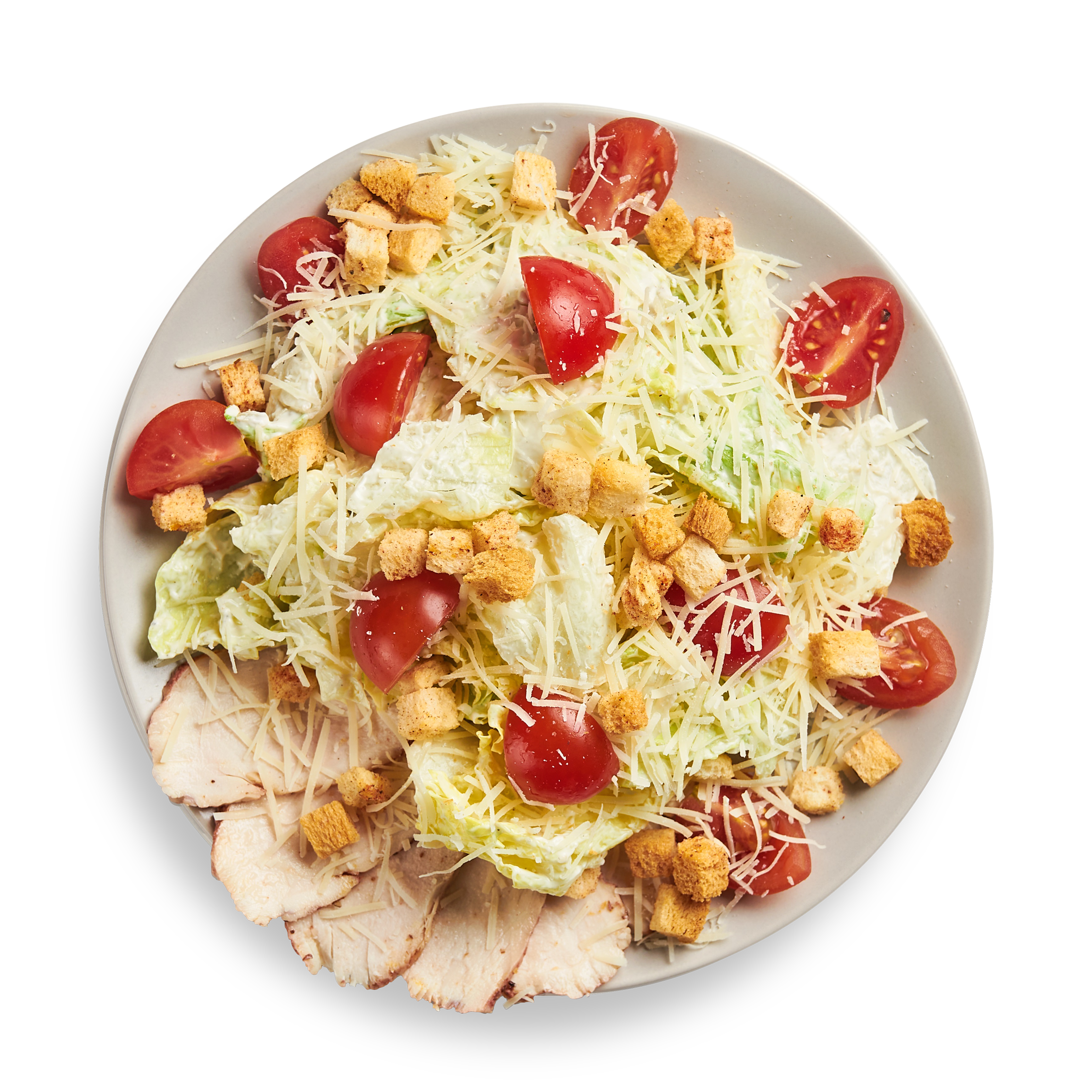 Салат Цезарь с куриной грудкой