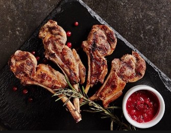 Шашлык из бараньей корейки