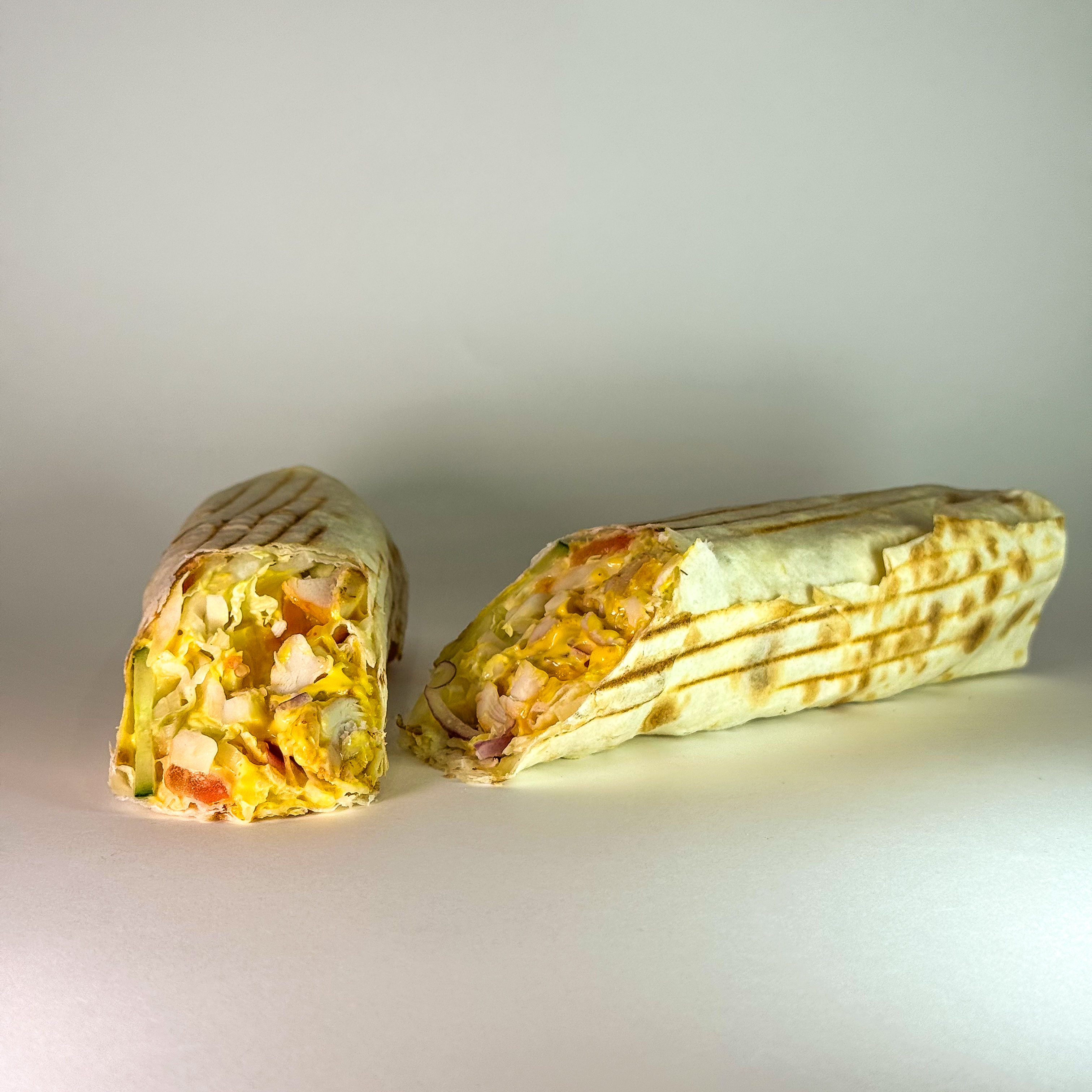 Шаверма сырная с курицей