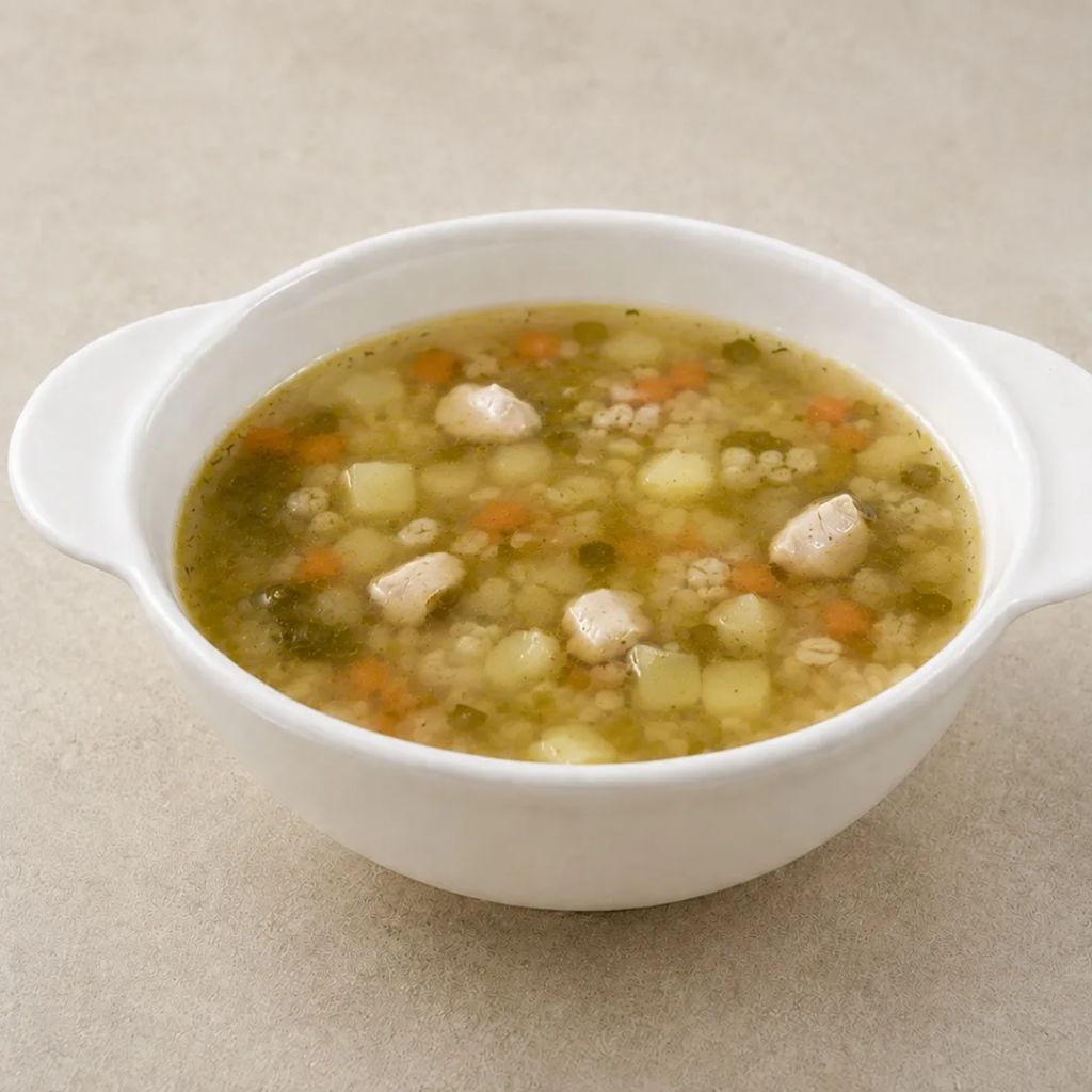 Рассольник с курицей