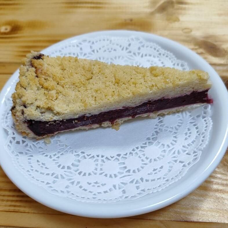 Пирог Малиновый с миндалем 