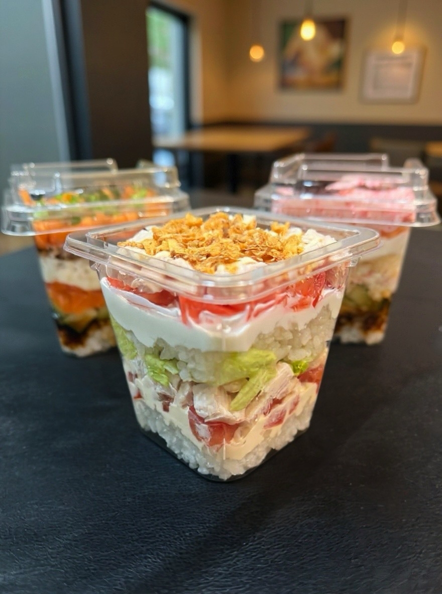 Трайфл с курицей.