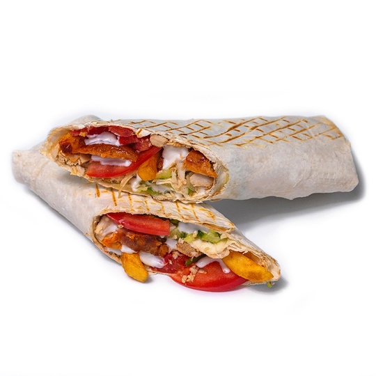 Денер Мясной в лаваше (стандарт)