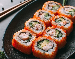 Калифорния с креветкой