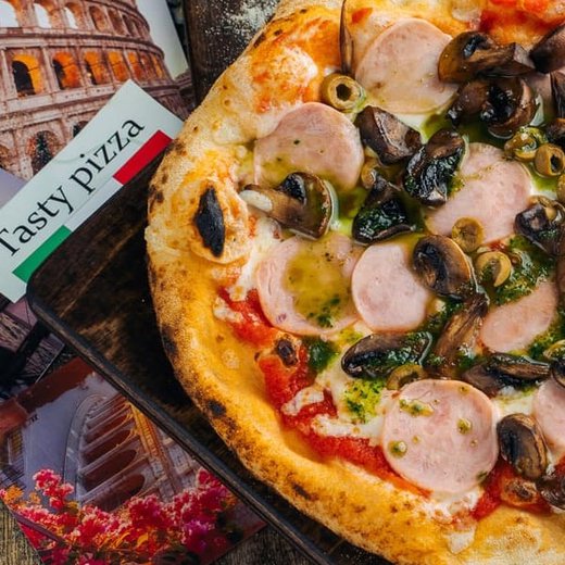 Ветчина-грибы