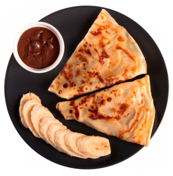 Блинчики с бананом и Нутеллой