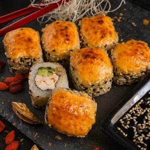 Запеченный с курицей