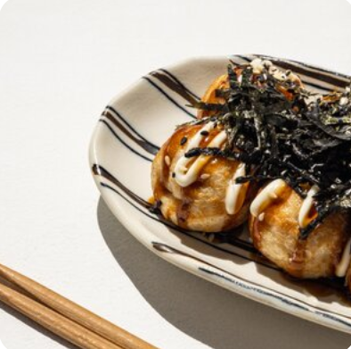 Такояки с осьминогом Терияки