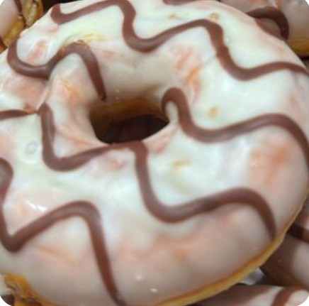 Карамельный пончик