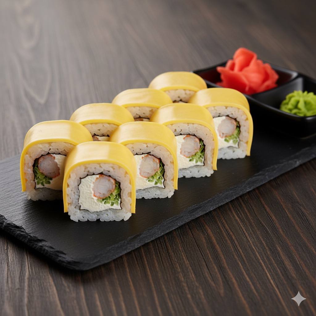 Ролл Чизз с креветкой 