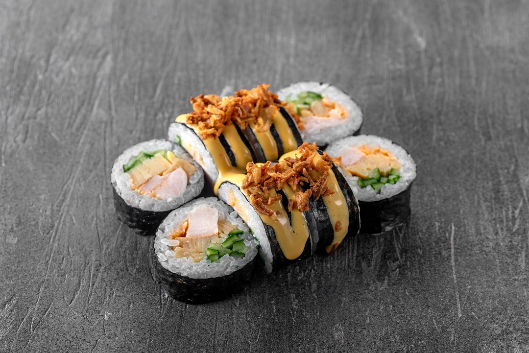Футо с копченной курицей