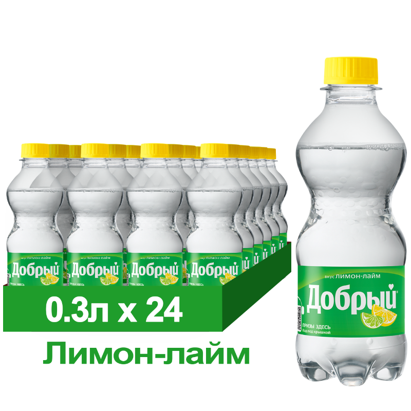 Добрый лимон лайм 0,3 пэт