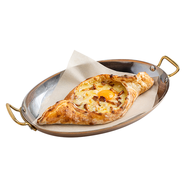 Хачапури с лисичками