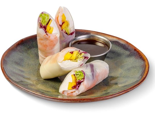 Спринг-ролл с креветкой