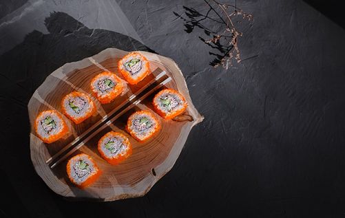 Ролл Калифорния с Крабом