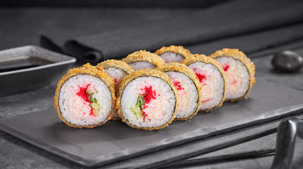 Ролл Калифорния темпура