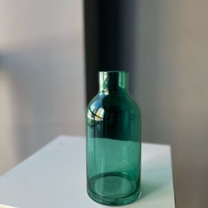 Ваза Николь 9*20 зеленый