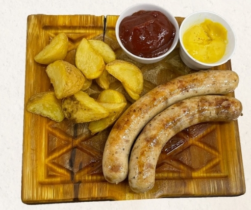 Колбаски с курицей