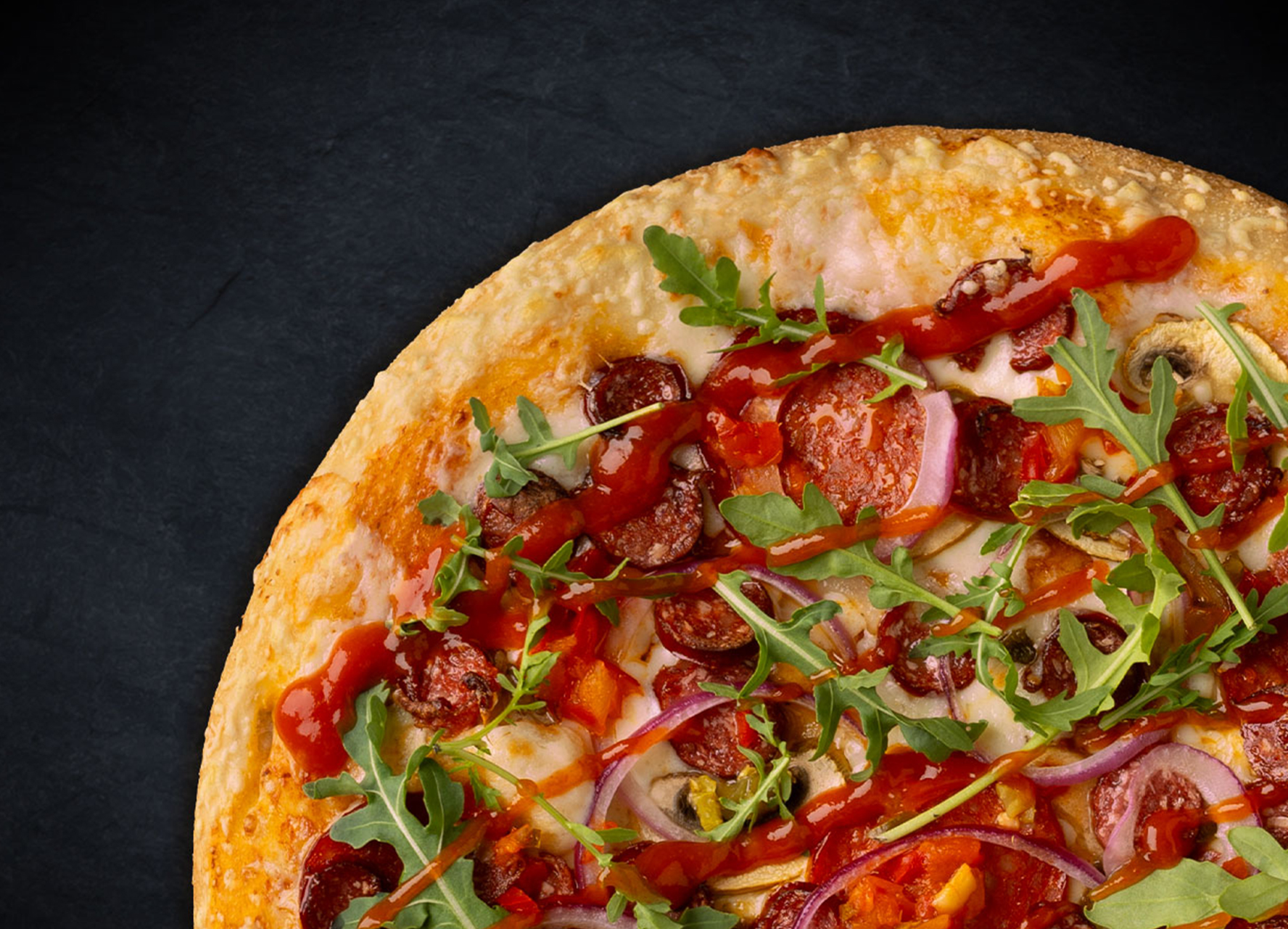 Горыныч 25 см (толстое с сыром)