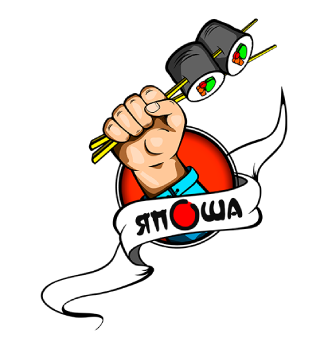 Доставка роллов «Япоша» - логотип