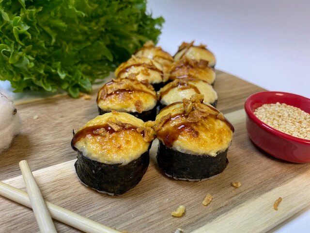 Сheese ролл с креветкой