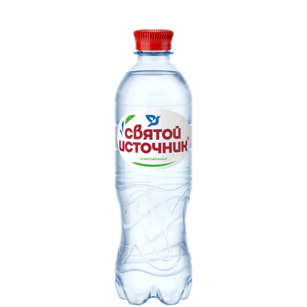 Святой источник 0,6 л. газ