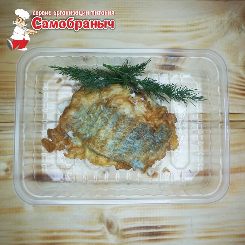 Рыба жареная 75 гр.