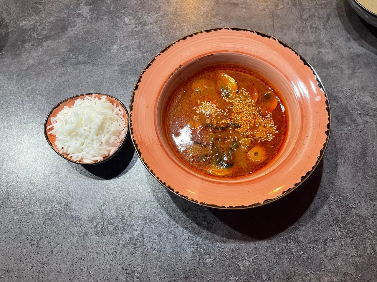 Том ям с морепродуктами (2 супа)