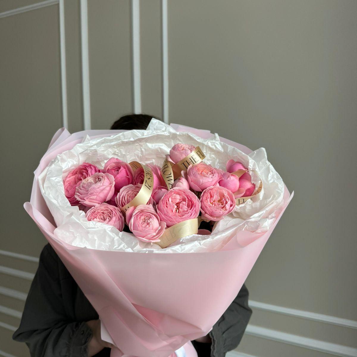 Букет из пионовидных роз (предзаказ)