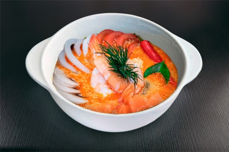 Суп Том Ям морепродукты