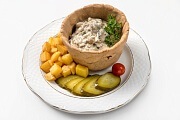Бефстроганов с грибами