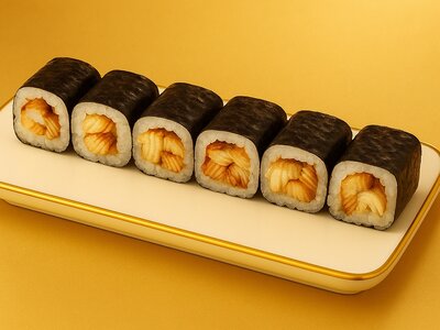 Маки ролл с угрем