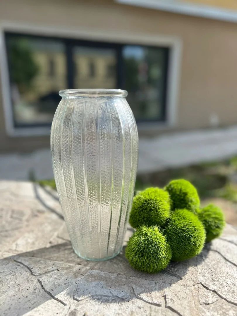 Ваза стекло 26*10 см 3