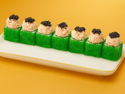 Ролл с крабом и трюфелем