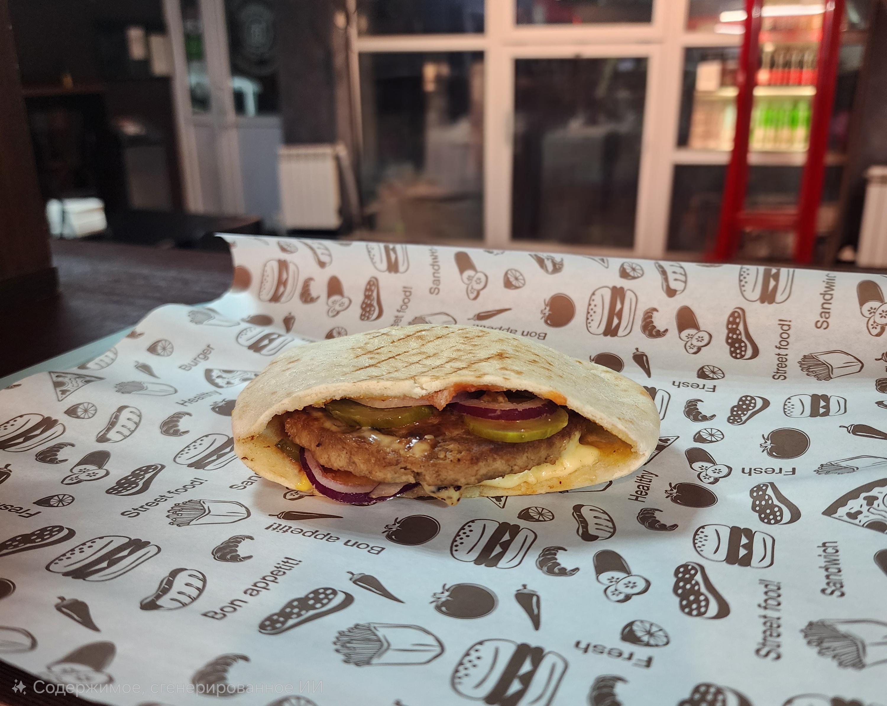 Домашний гамбургер 240гр