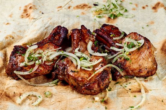 Шашлык из свинины Корейка