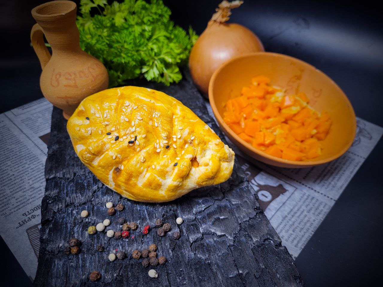 Самса Восточная с Тыквой