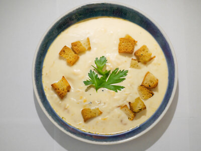 Крем-суп из шампиньонов