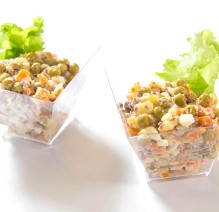 Салат с говядиной и овощами (фуршет)