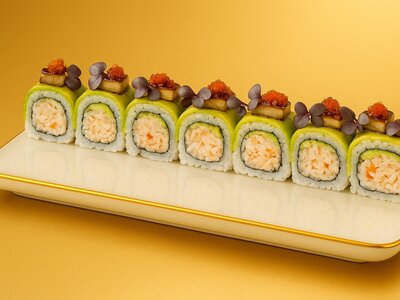 Ролл Краб с фуа-гра